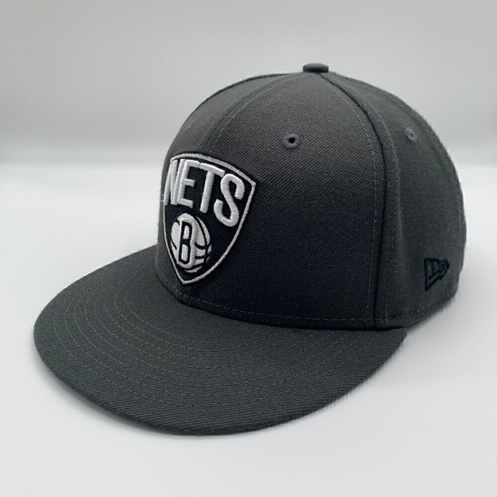 Brooklyn Nets NBA Black New Era 9Fifty Wool Blend Snapback Hat